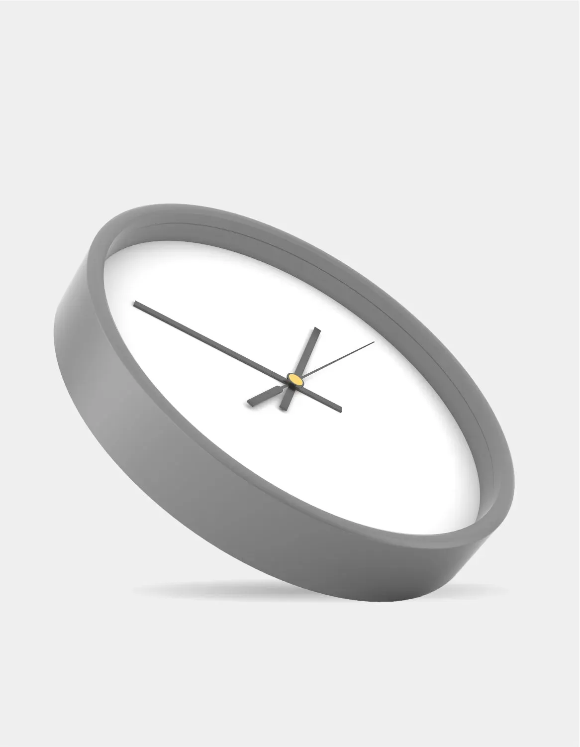 Round wall clock