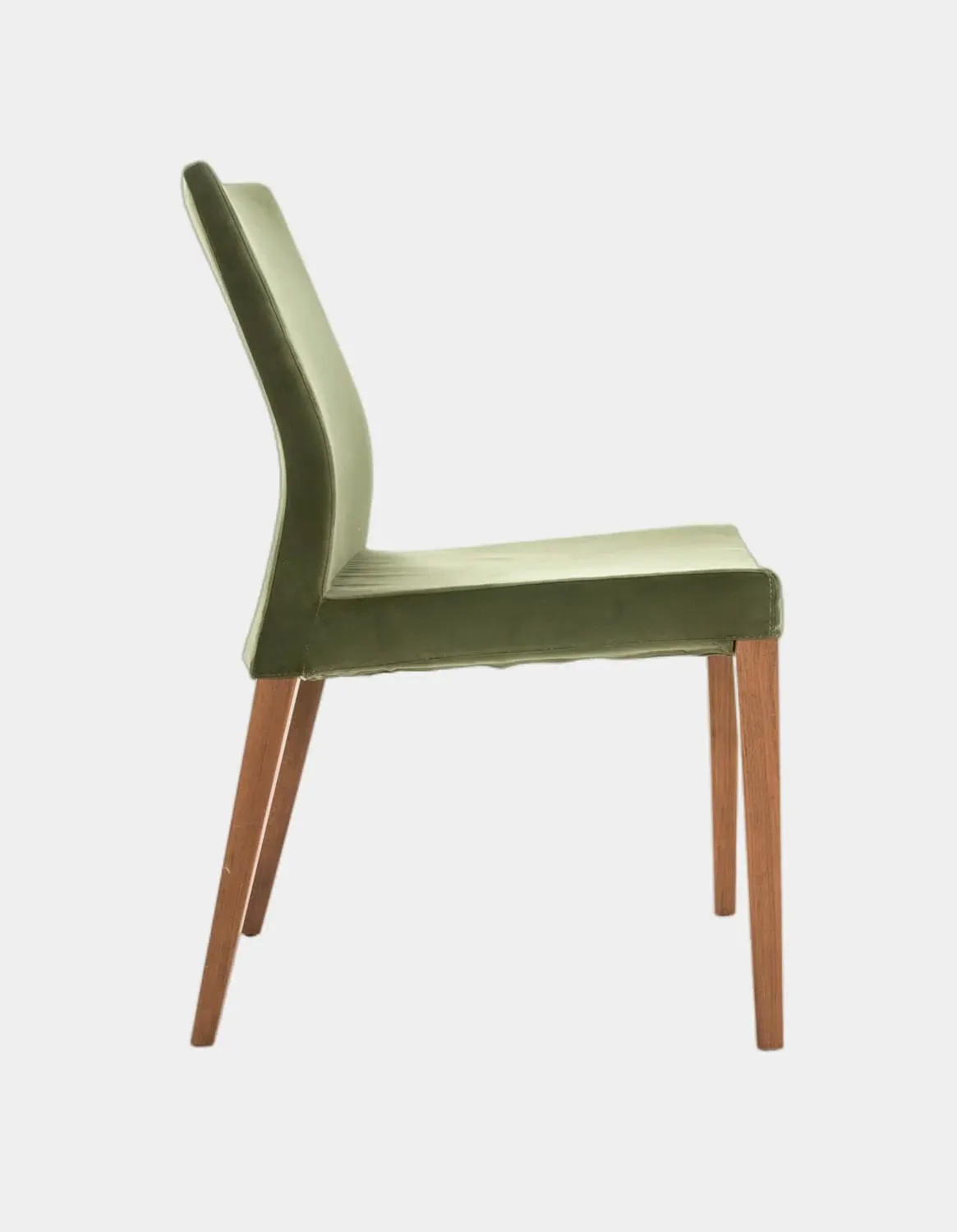 Minimalist Velvet Chair