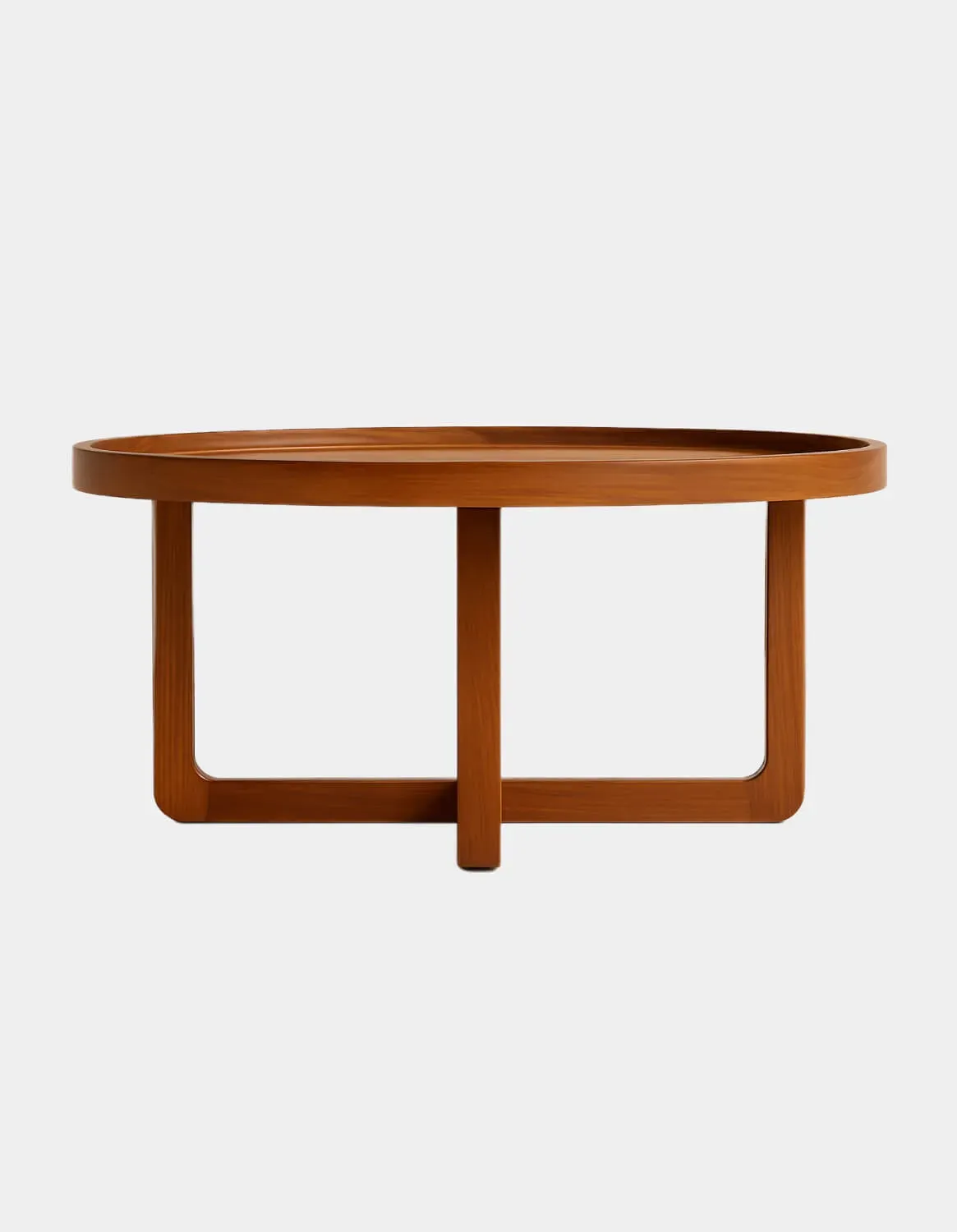 Round Wooden Coffee Table